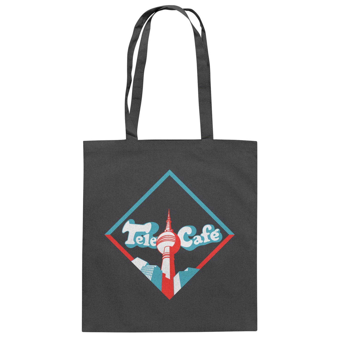 DDR Ostalgie Baumwolltasche • TELE CAFÉ IM FERNSEHTURM BERLIN