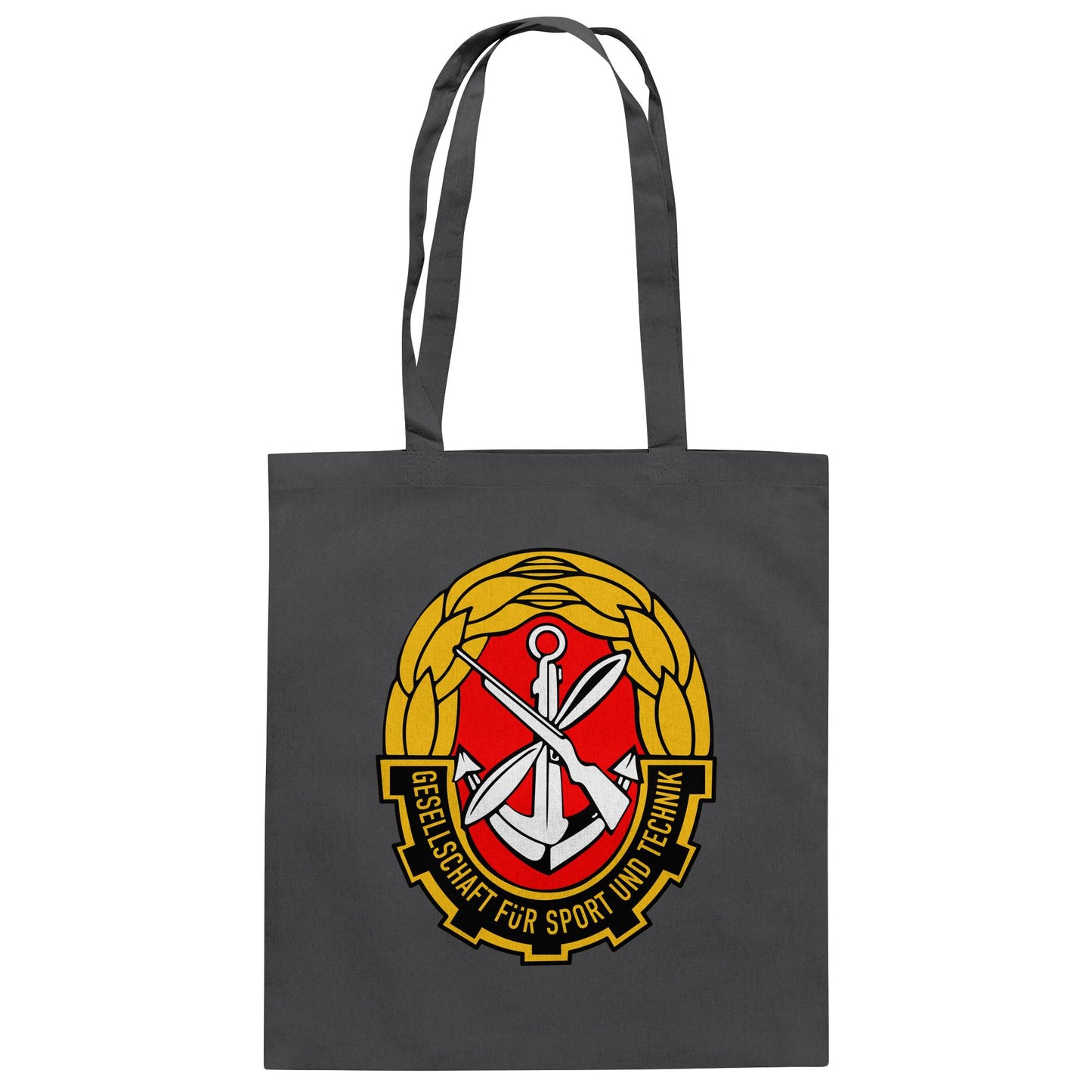 DDR Ostalgie Baumwolltasche • GST - GESELLSCHAFT FÜR SPORT UND TECHNIK