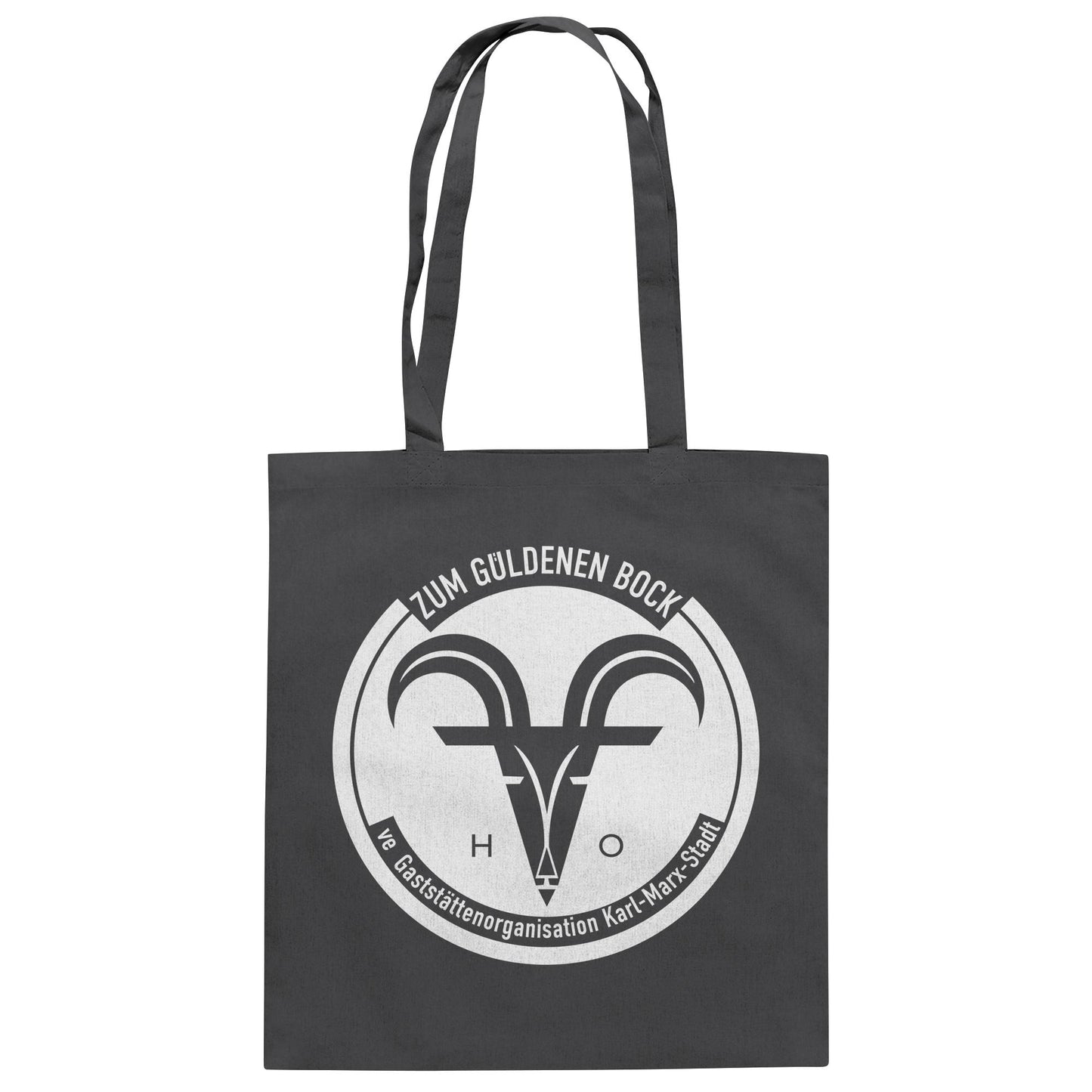 DDR Ostalgie Baumwolltasche • ZUM GÜLDENEN BOCK - VE GASTSTÄTTEN KARL-MARX-STADT