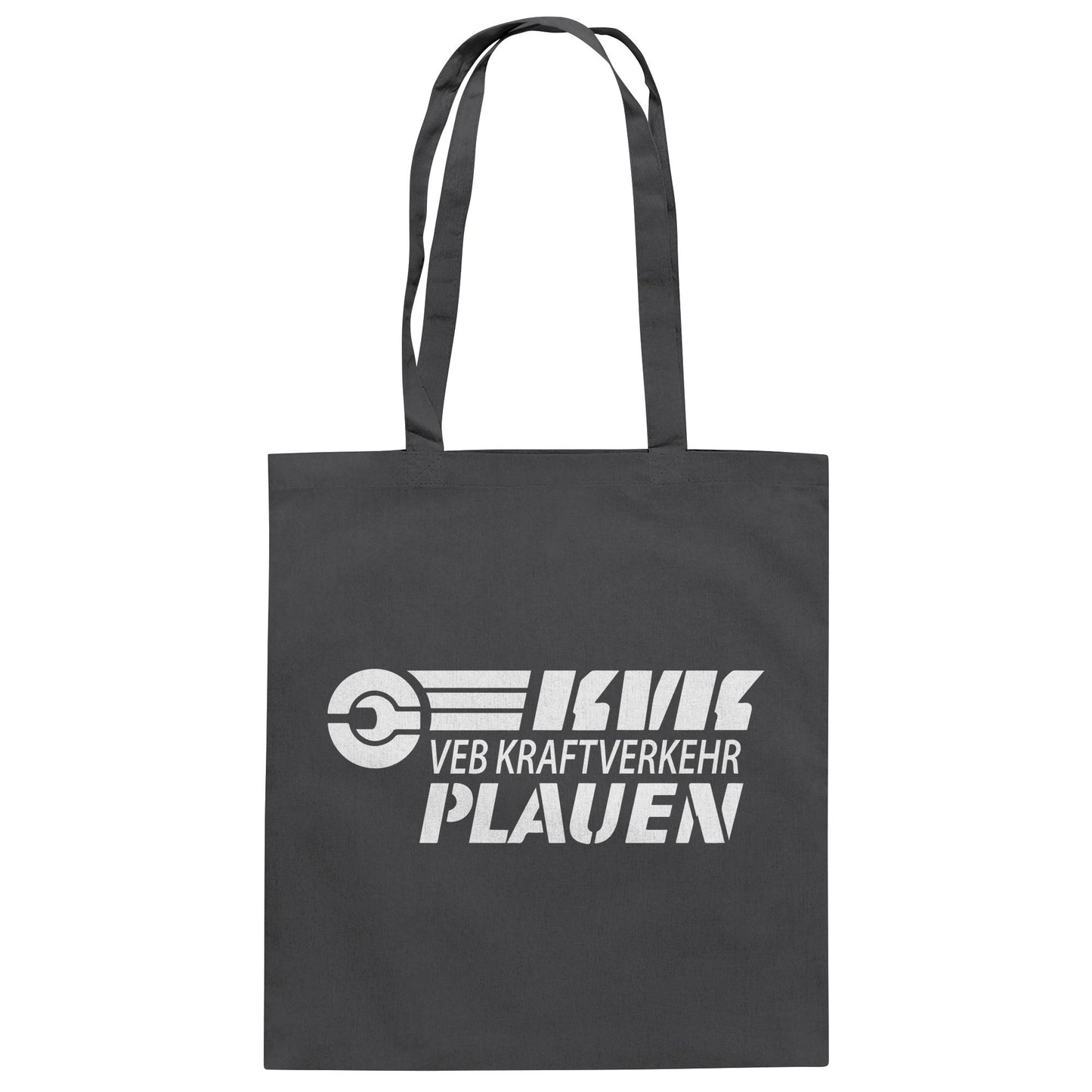 DDR Ostalgie Baumwolltasche • VEB KRAFTVERKEHR PLAUEN