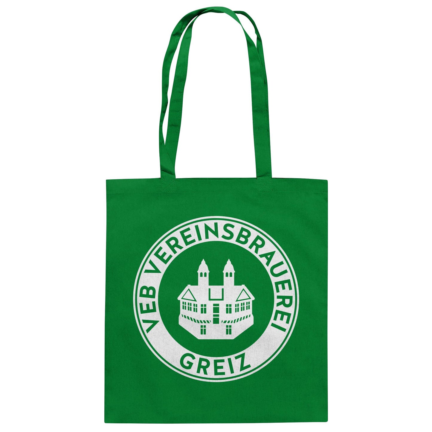 DDR Ostalgie Baumwolltasche • VEB VEREINSBRAUEREI GREIZ