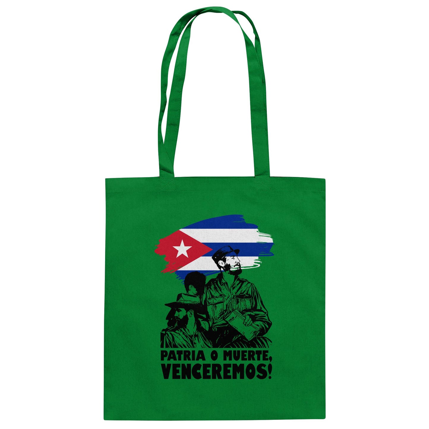 DDR Ostalgie Baumwolltasche • KUBA - PATRIA O MUERTE, VENCEREMOS! (ORIGINAL PLAKAT)