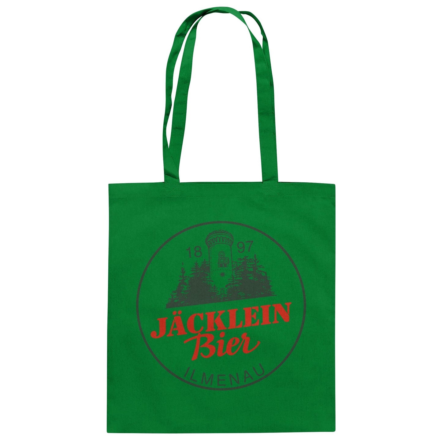 DDR Ostalgie Baumwolltasche • JÄCKLEIN BIER ILMENAU