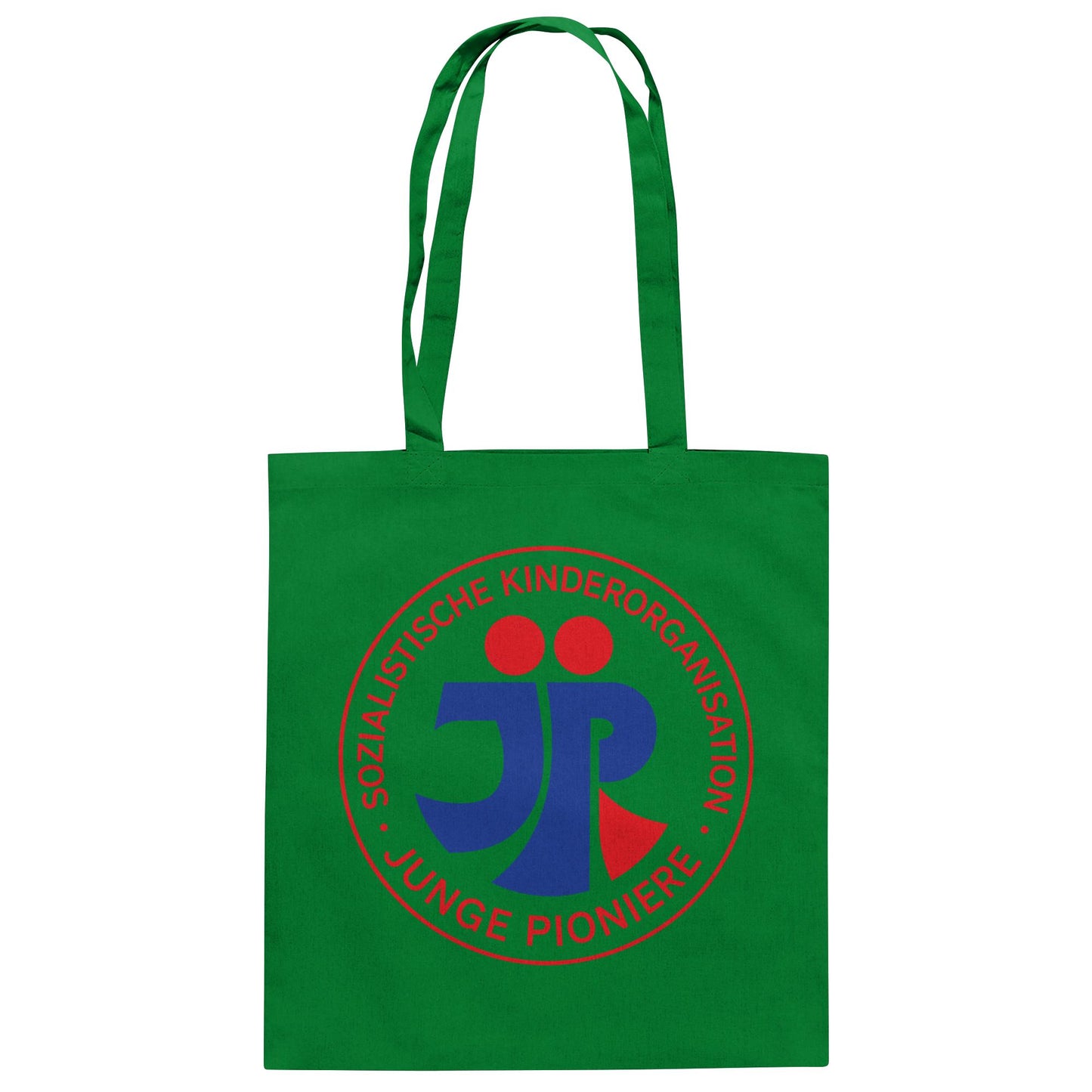 DDR Ostalgie Baumwolltasche • JP - JUNGE PIONIERE (ORIGINAL NICKI-MOTIV)