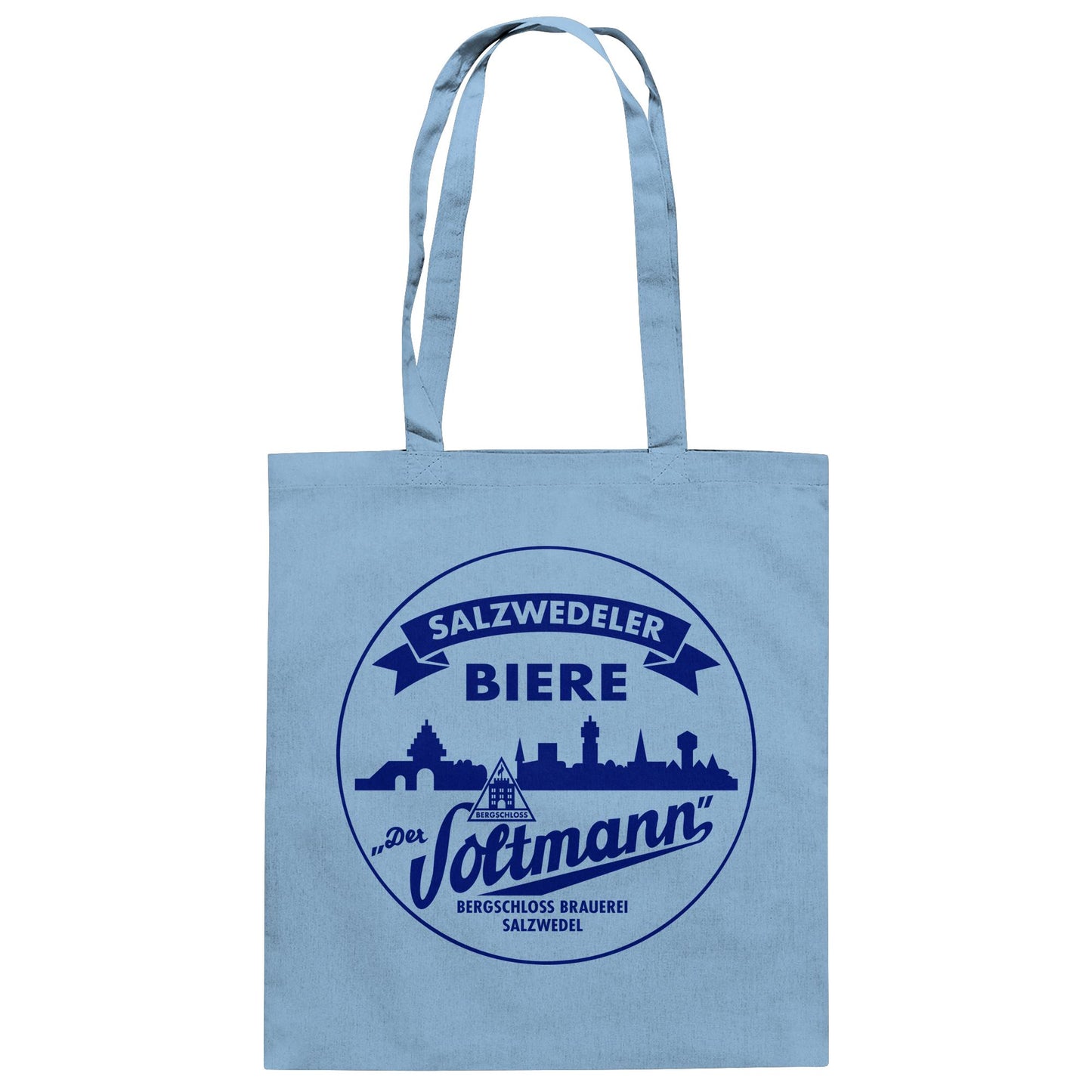 DDR Ostalgie Baumwolltasche • SALZWEDELER BIERE - DER SOLTMANN