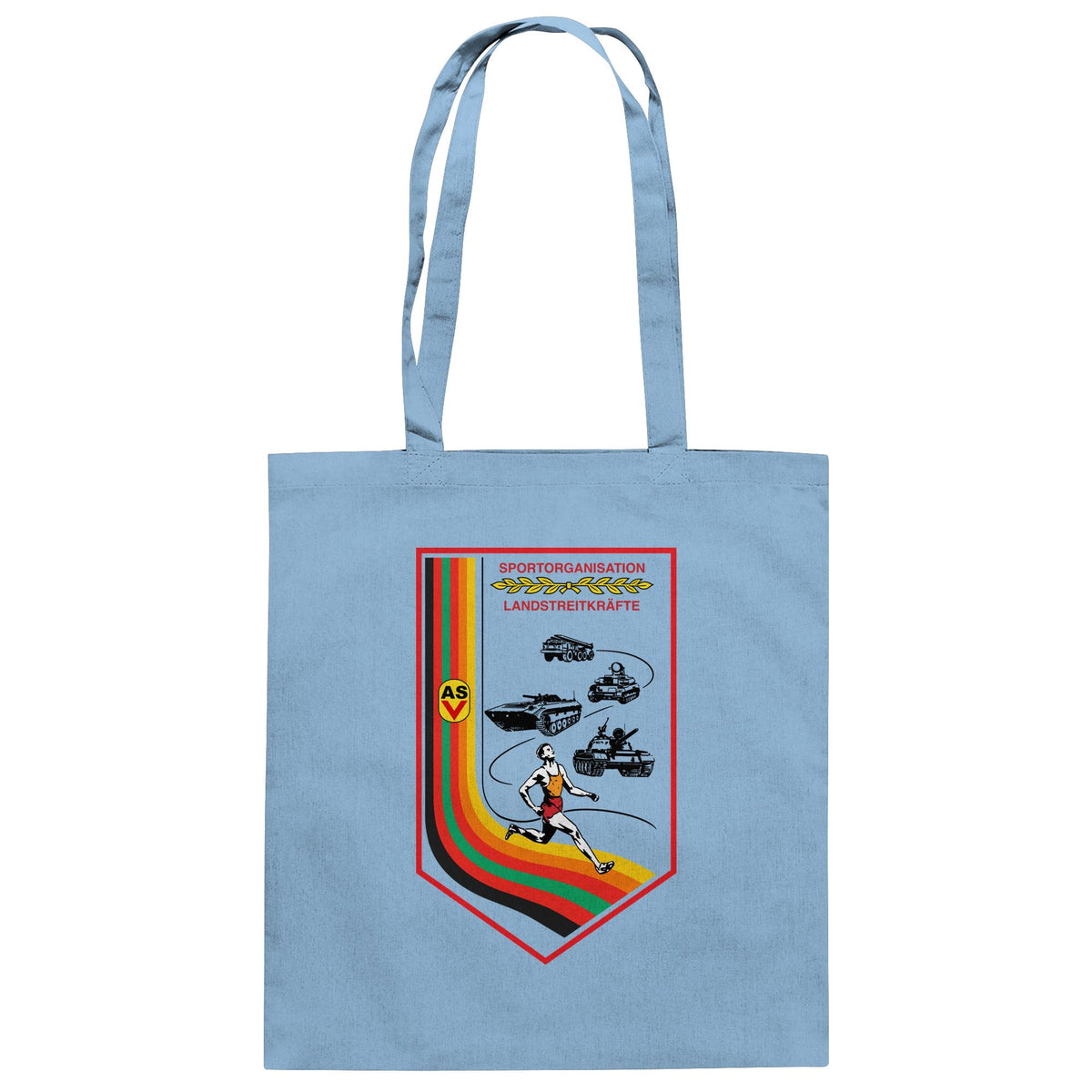 NVA ASV - SPORTORGANISATION LANDSTREITKRÄFTE | DDR Ostalgie Baumwolltasche
