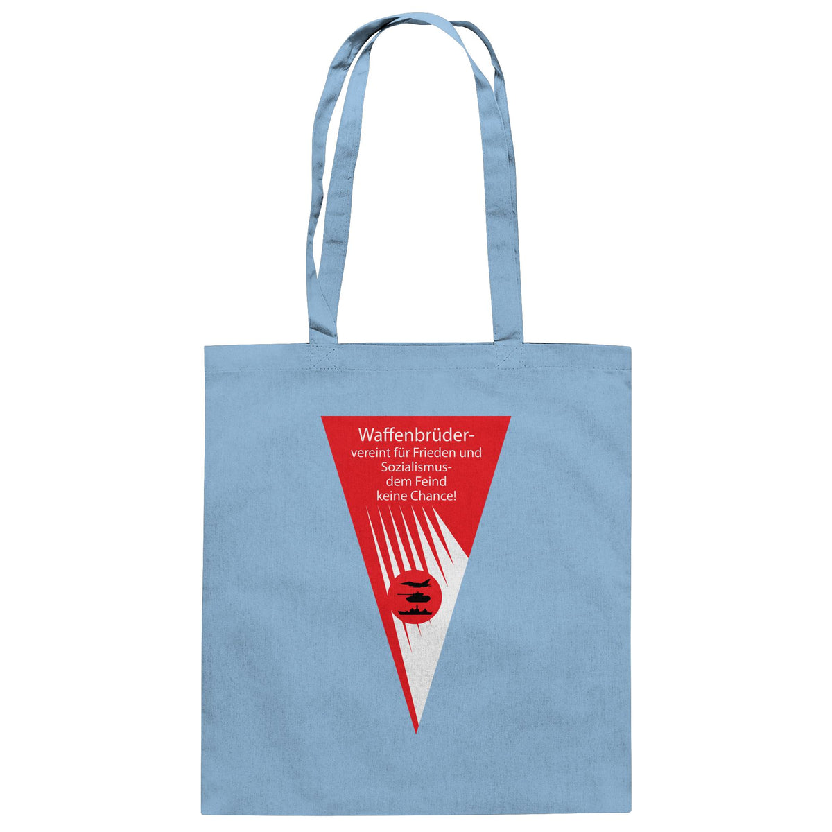 NVA - WAFFENBRÜDER | DDR Ostalgie Baumwolltasche