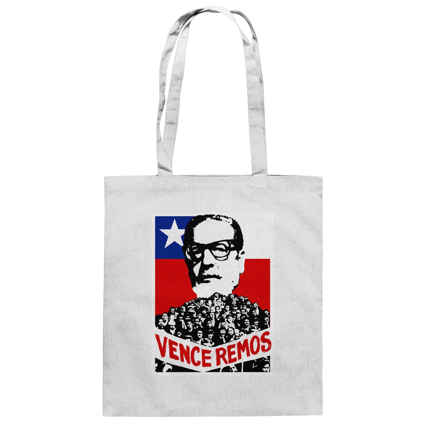 DDR Ostalgie Baumwolltasche • CHILE - ALLENDE - VENCEREMOS