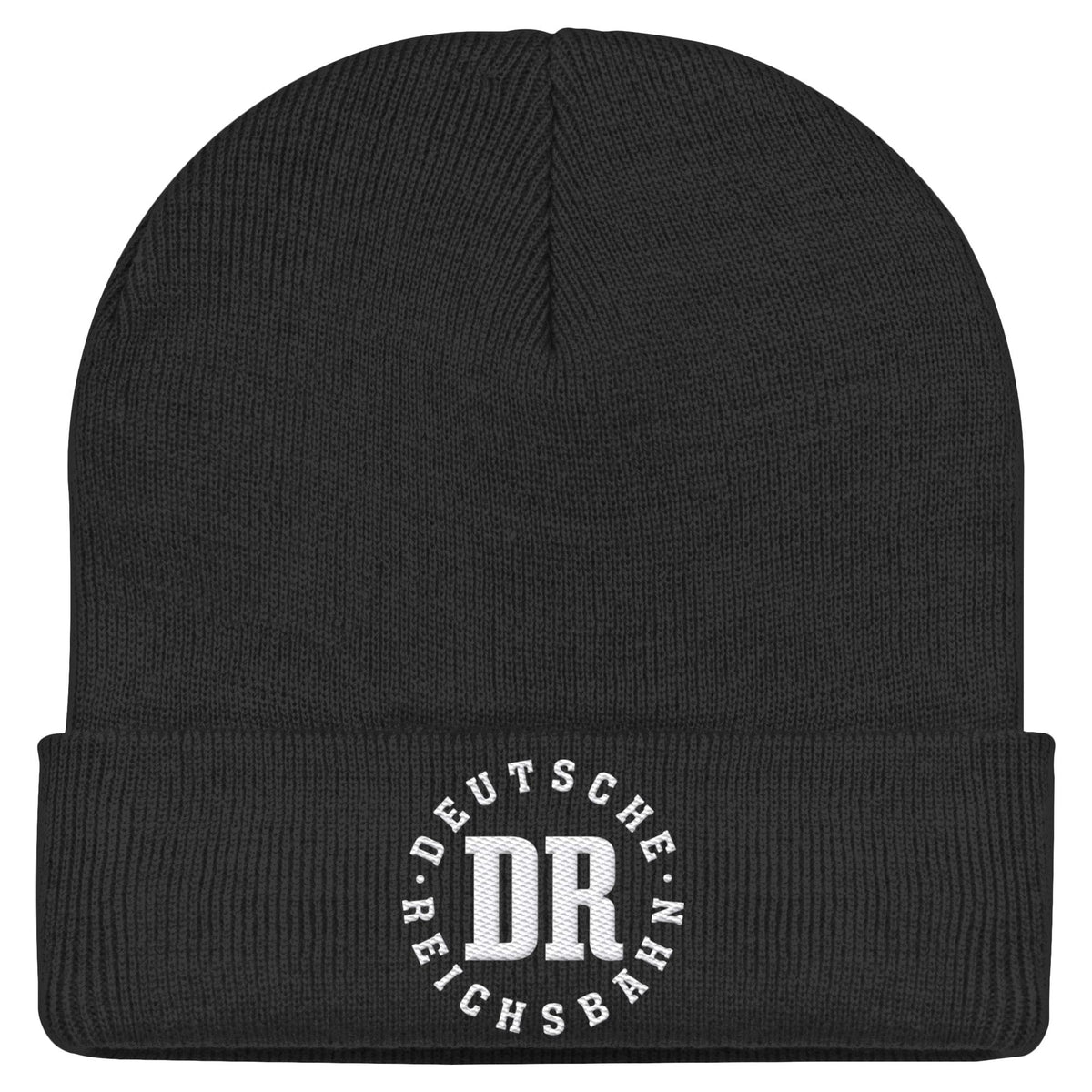 DR - DEUTSCHE REICHSBAHN - dunkel | DDR Ostalgie Beanie bestickt