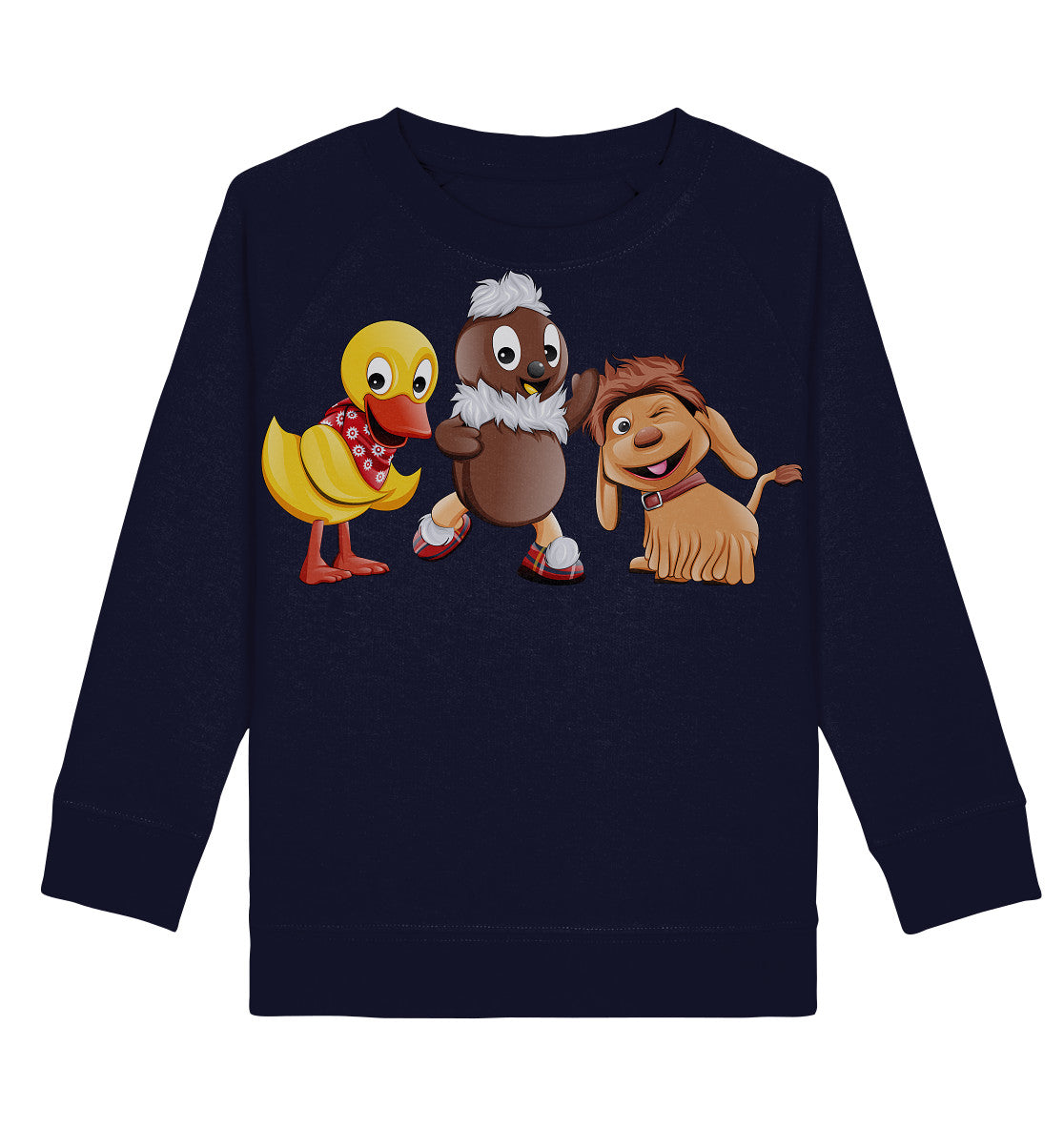 KIDS PULLOVER • UNSER SANDMÄNNCHEN - PITTI, MOPPI & SCHNATTERINCHEN