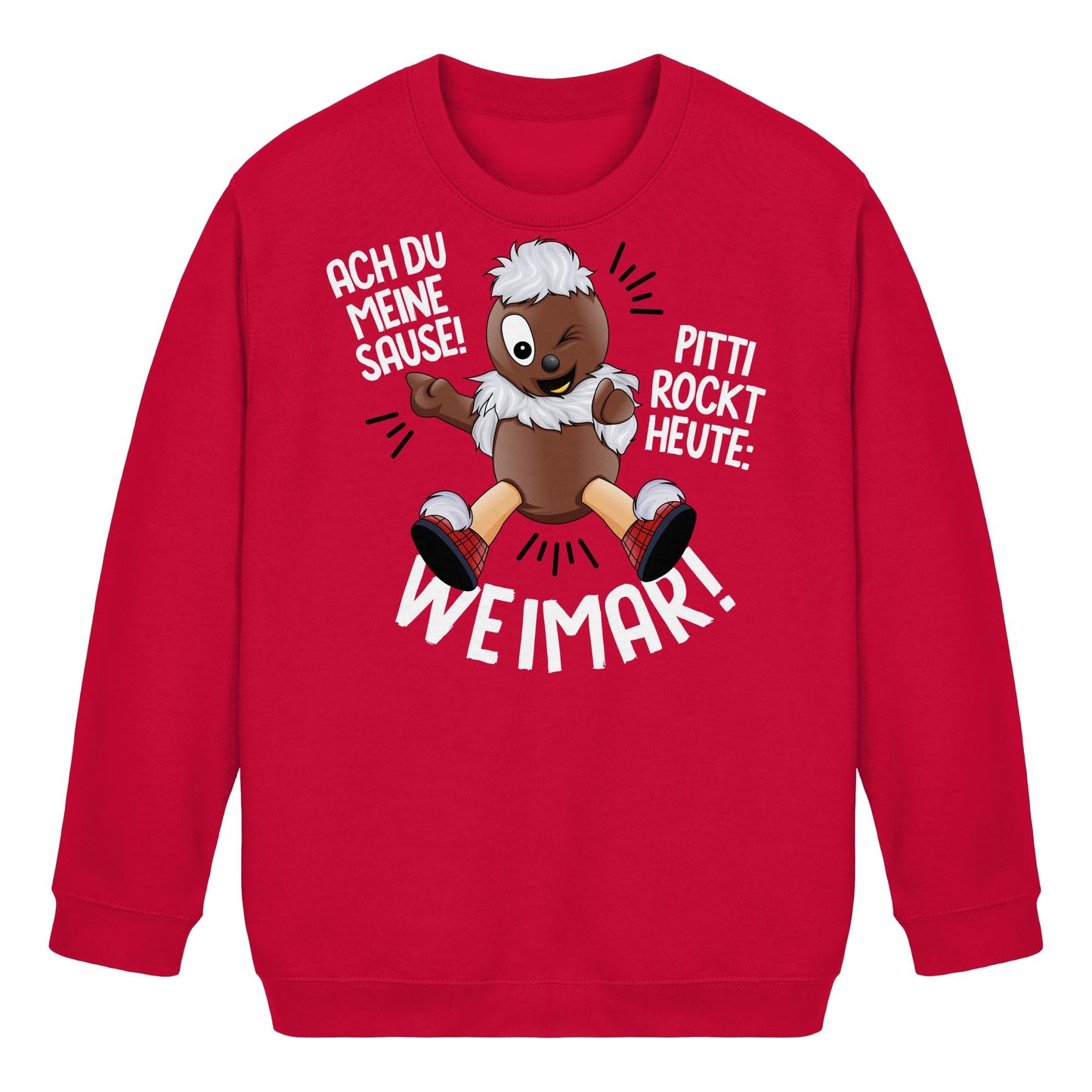 Pitti Stadt Nicki (Kids Pullover) • PITTI ROCKT HEUTE WEIMAR!