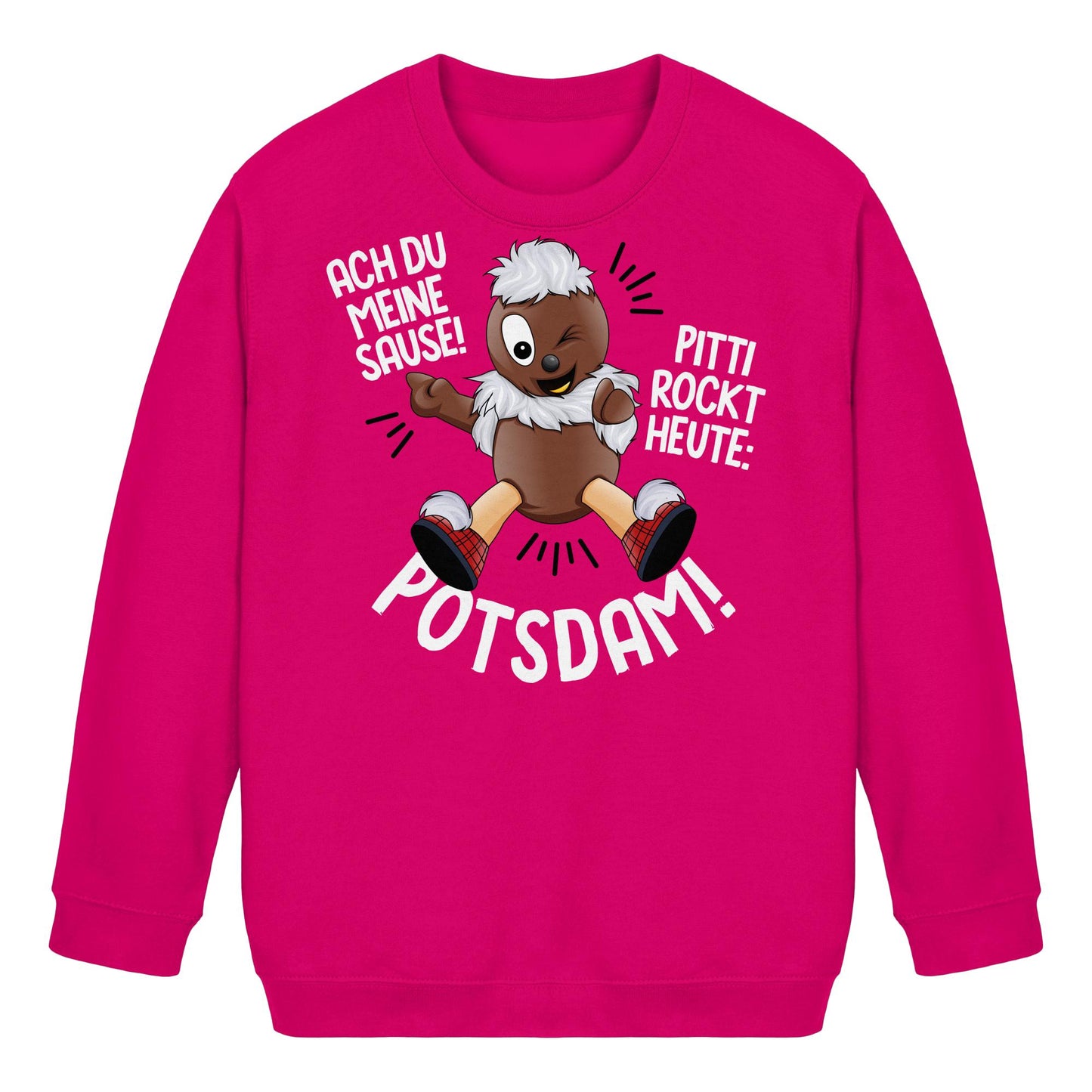 Pitti Stadt Nicki (Kids Pullover) • PITTI ROCKT HEUTE POTSDAM!