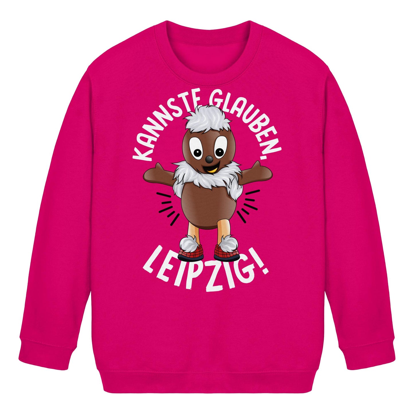 Pitti Stadt Nicki (Kids Pullover) • KANNSTE GLAUBEN, LEIPZIG!