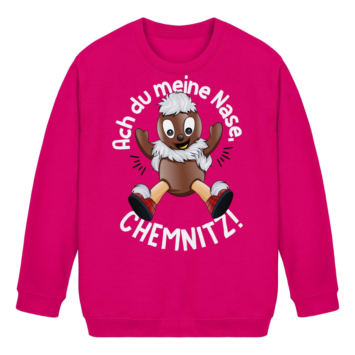 Pitti Stadt Nicki (Kids Pullover) • ACH DU MEINE NASE CHEMNITZ!