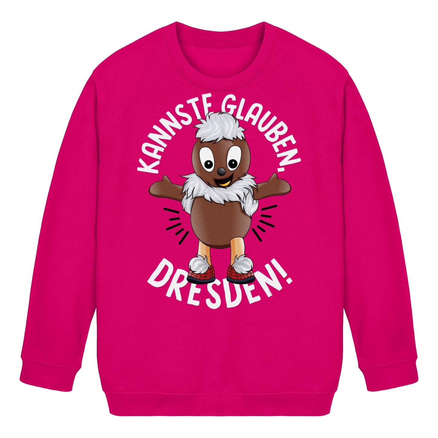 Pitti Stadt Nicki (Kids Pullover) • KANNSTE GLAUBEN, DRESDEN!