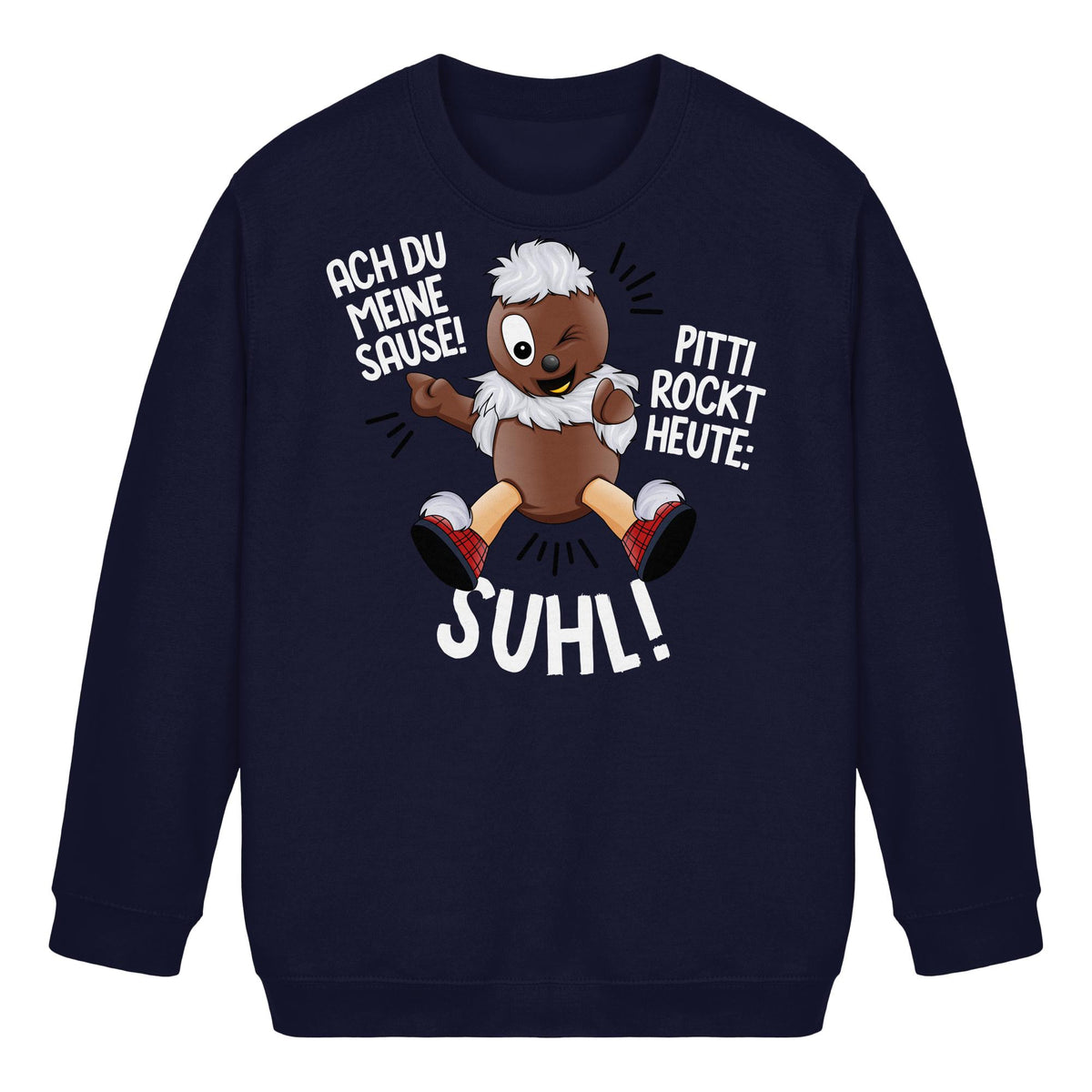 Pitti Stadt Nicki (Kids Pullover) • PITTI ROCKT HEUTE SUHL!
