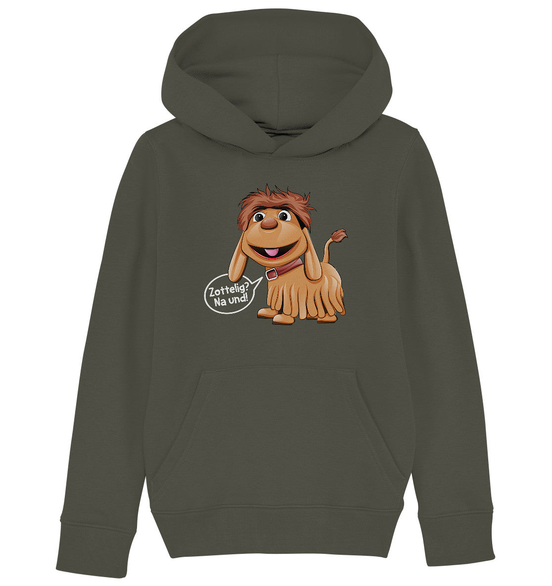 Kinder Kapuze / Hoodie • UNSER SANDMÄNNCHEN - MOPPI - ZOTTELIG? NA UND!