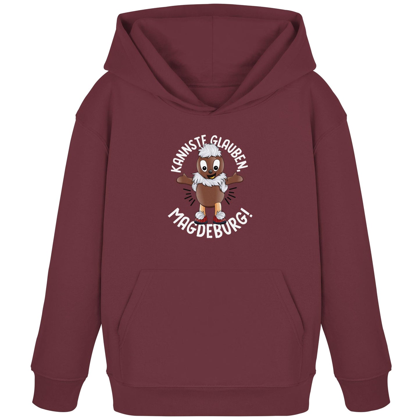 Pitti Stadt Nicki (Kinder Kapuze / Hoodie) • KANNSTE GLAUBEN, MAGDEBURG!