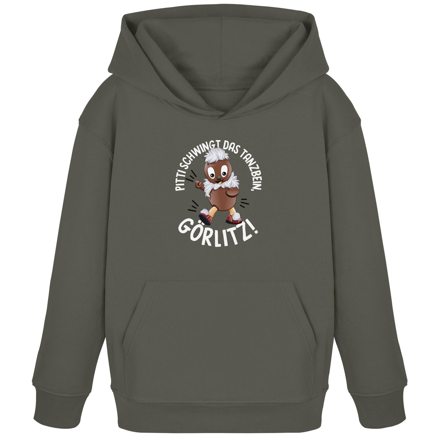 Pitti Stadt Nicki (Kinder Kapuze / Hoodie) • PITTI SCHWINGT DAS TANZBEIN, GÖRLITZ!