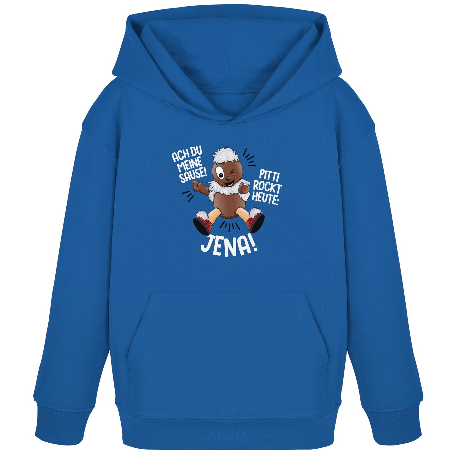 Pitti Stadt Nicki (Kinder Kapuze / Hoodie) • PITTI ROCKT HEUTE JENA!