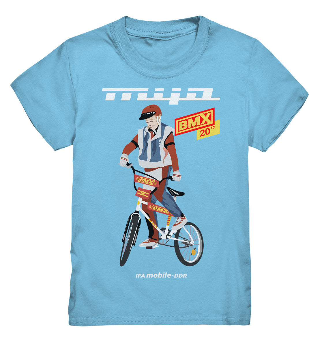 KINDER PREMIUM SHIRT • MIFA BMX - ORIGINAL WERBUNG