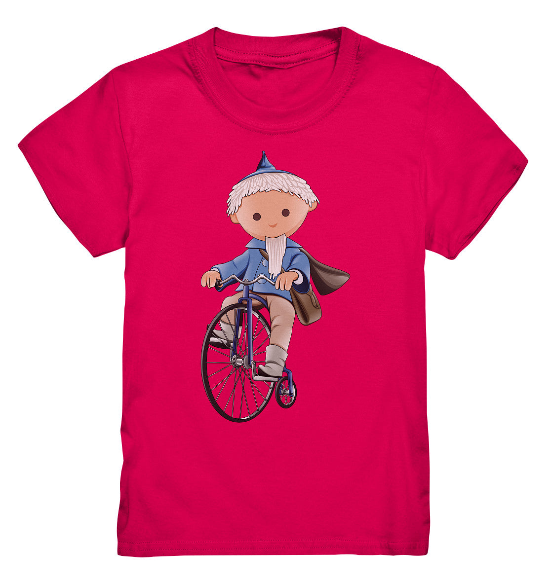 KINDER PREMIUM SHIRT • UNSER SANDMÄNNCHEN - AUF DEM HOCHRAD - BLAU (PU-97, 1969)