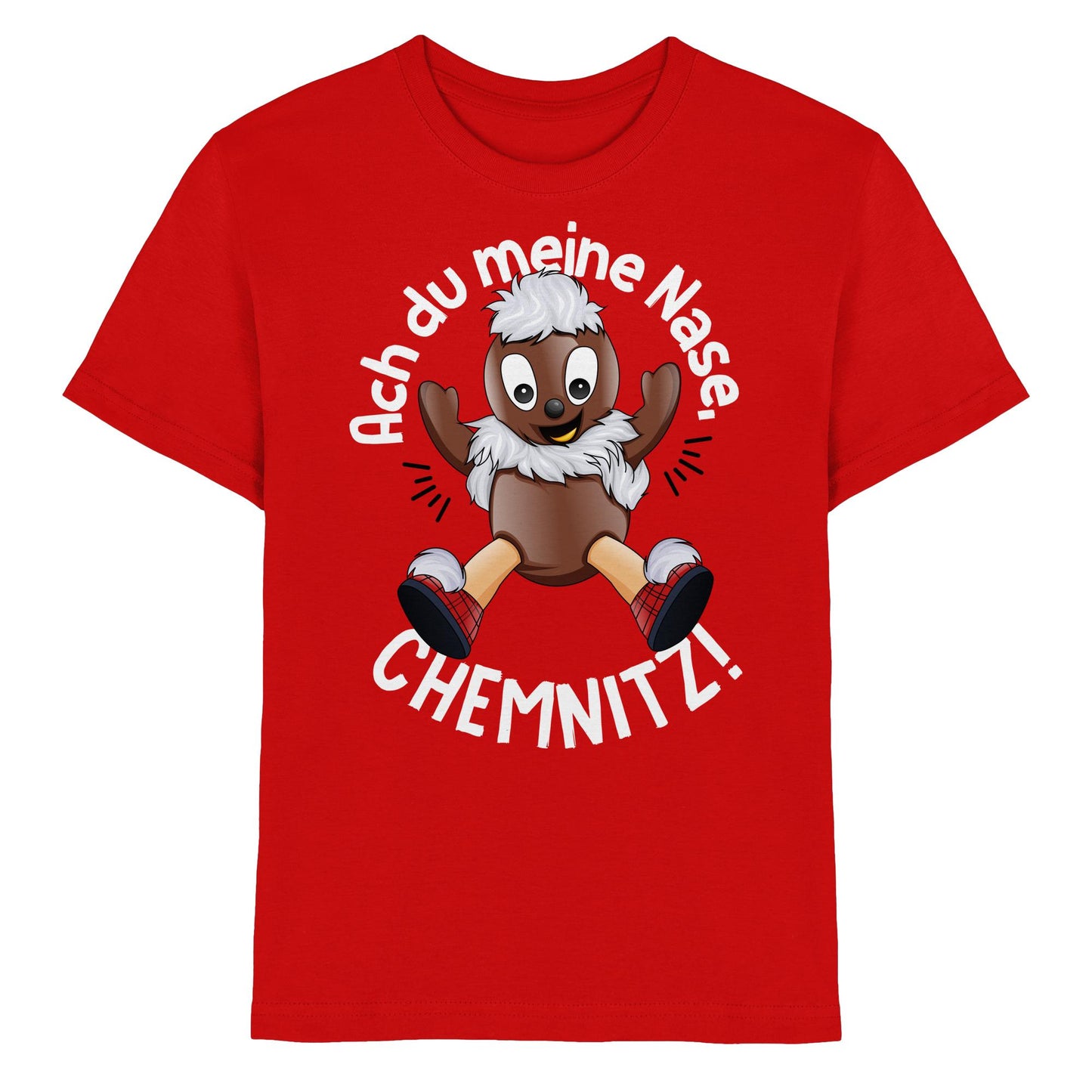 Pitti Stadt Nicki (Kinder Premium Shirt) • ACH DU MEINE NASE CHEMNITZ!
