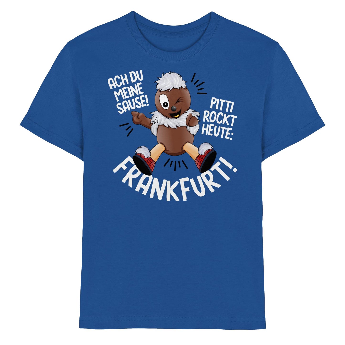 Pitti Stadt Nicki (Kinder Premium Shirt) • PITTI ROCKT HEUTE FRANKFURT!
