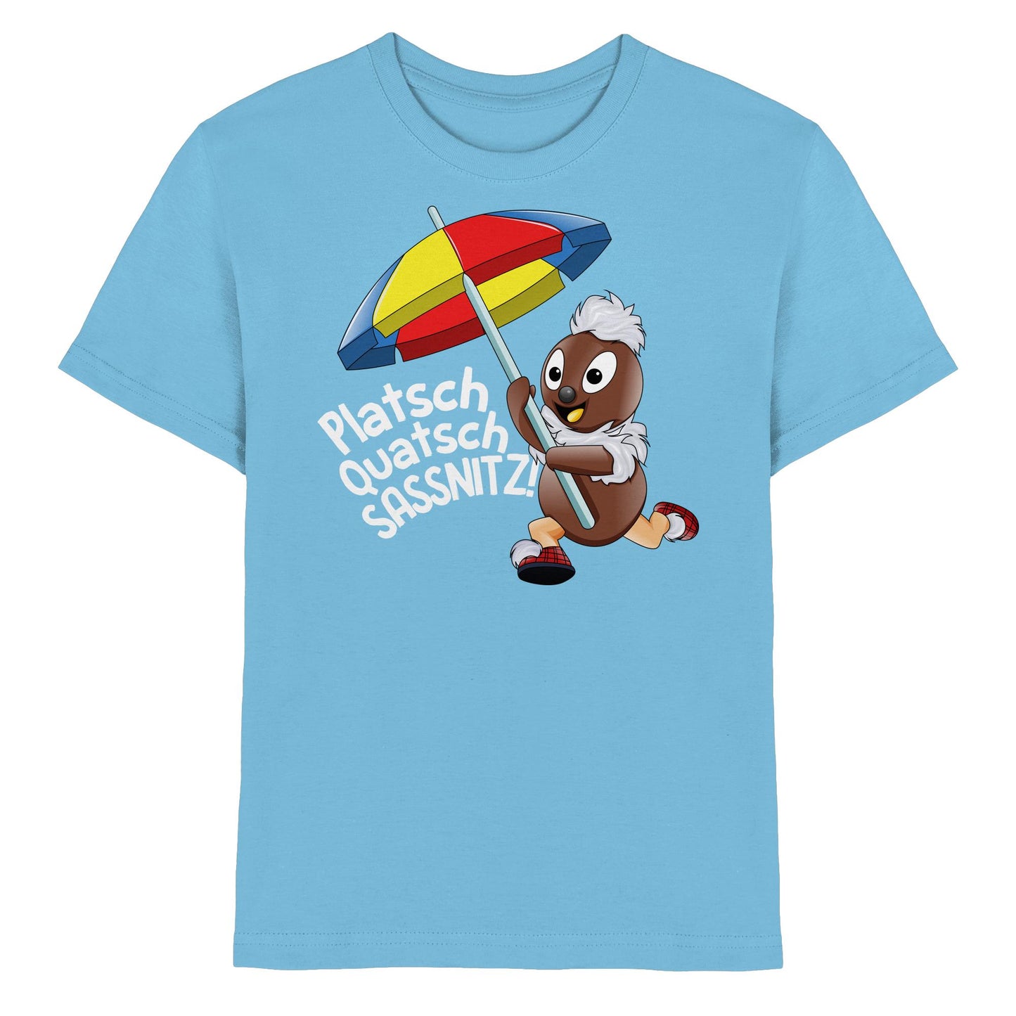 Pitti Stadt Nicki (Kinder Premium Shirt) • PLATSCH QUATSCH SASSNITZ