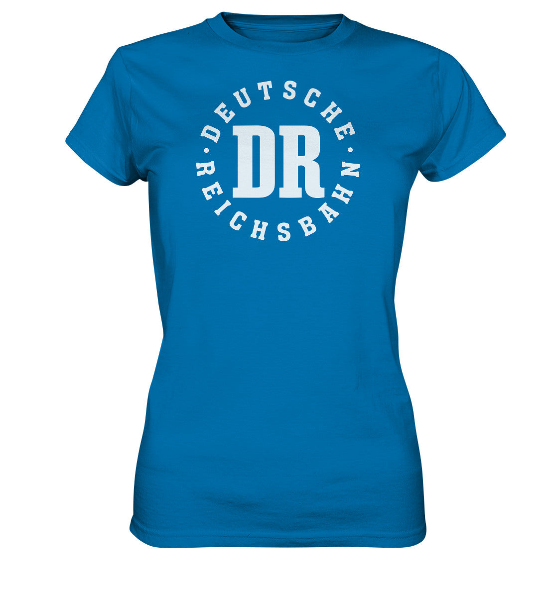 DDR Ostalgie Shirt Mädels • DR - DEUTSCHE REICHSBAHN - dunkel