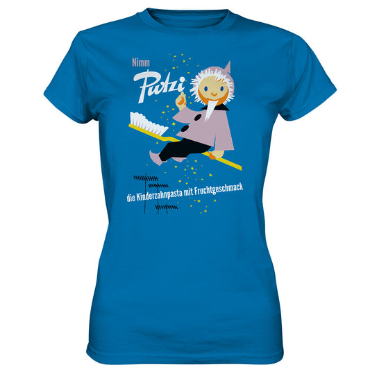 DDR Ostalgie Shirt Mädels • PUTZI KINDERZAHNPASTA