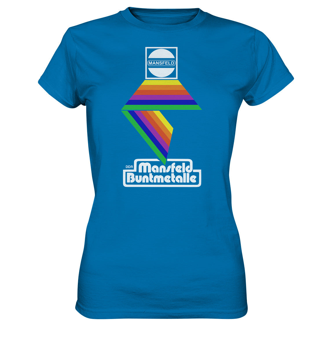 DDR Ostalgie Shirt Mädels • DDR MANSFELD BUNTMETALLE