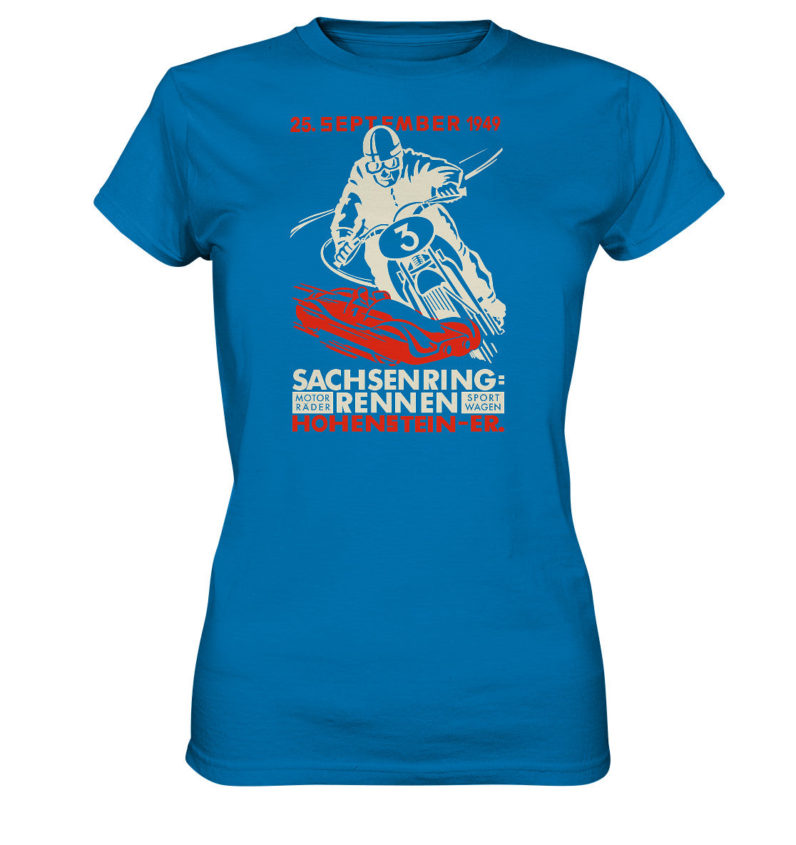 DDR Ostalgie Shirt Mädels • SACHSENRING-RENNEN 1949