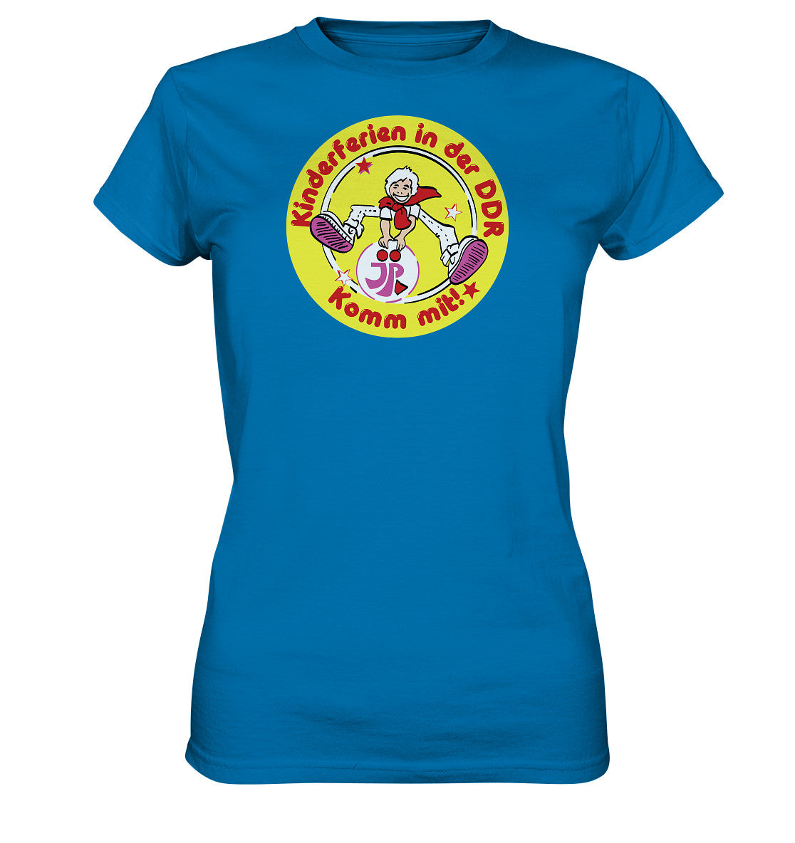 DDR Ostalgie Shirt Mädels • JP - KINDERFERIEN IN DER DDR