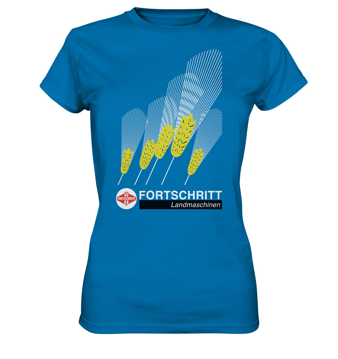 DDR Ostalgie Shirt Mädels • FORTSCHRITT LANDMASCHINEN - PLAKATMOTIV