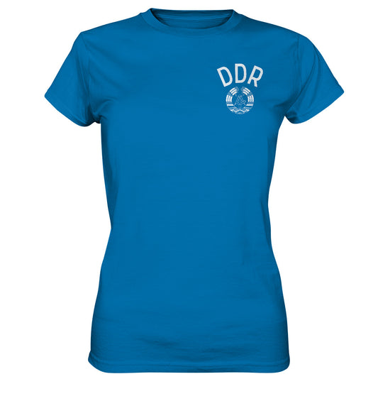 DDR Ostalgie Shirt Mädels • DDR SPORT TRIKOT - monochrom