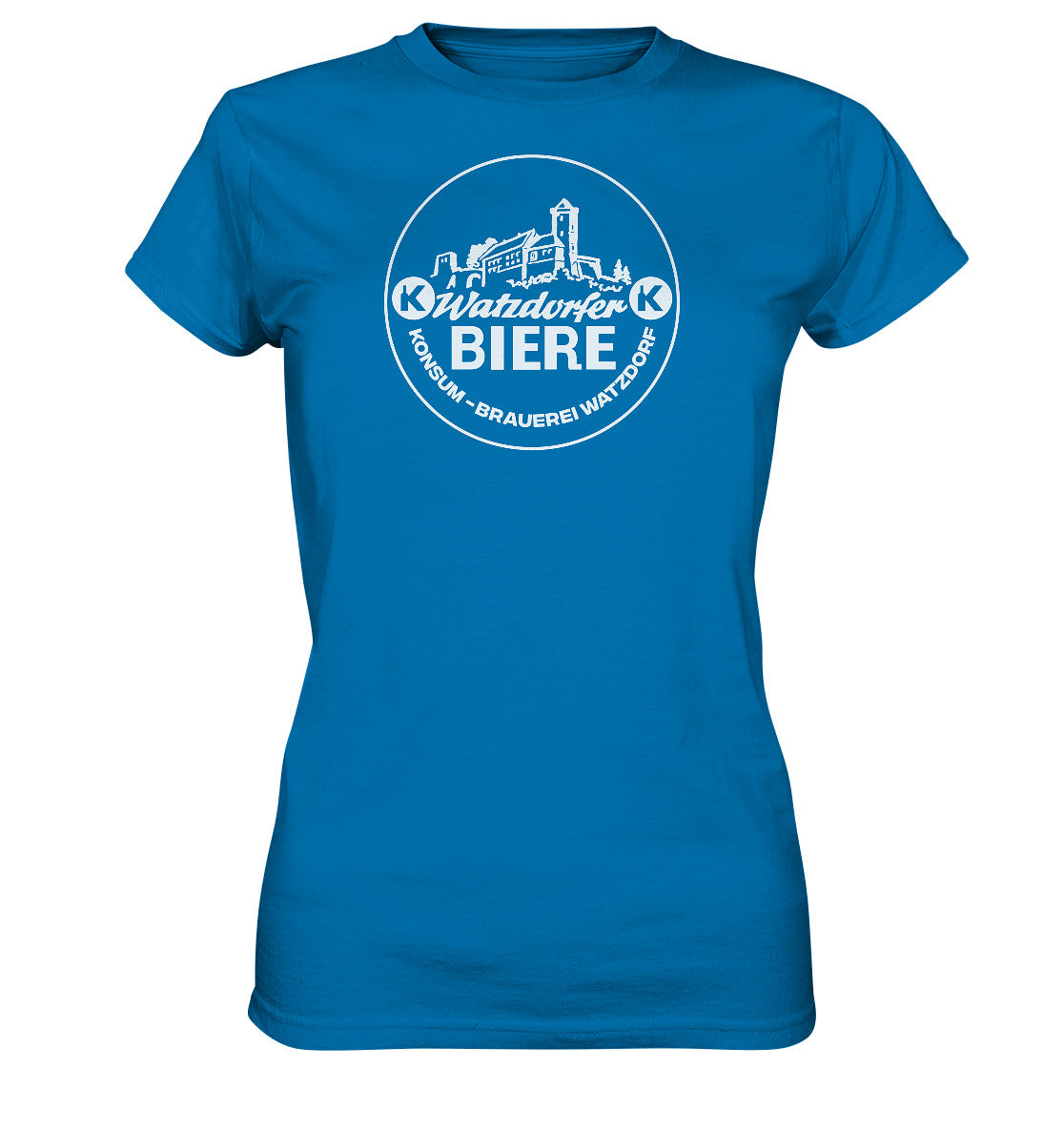 DDR Ostalgie Shirt Mädels • KONSUM-BRAUEREI WATZDORF