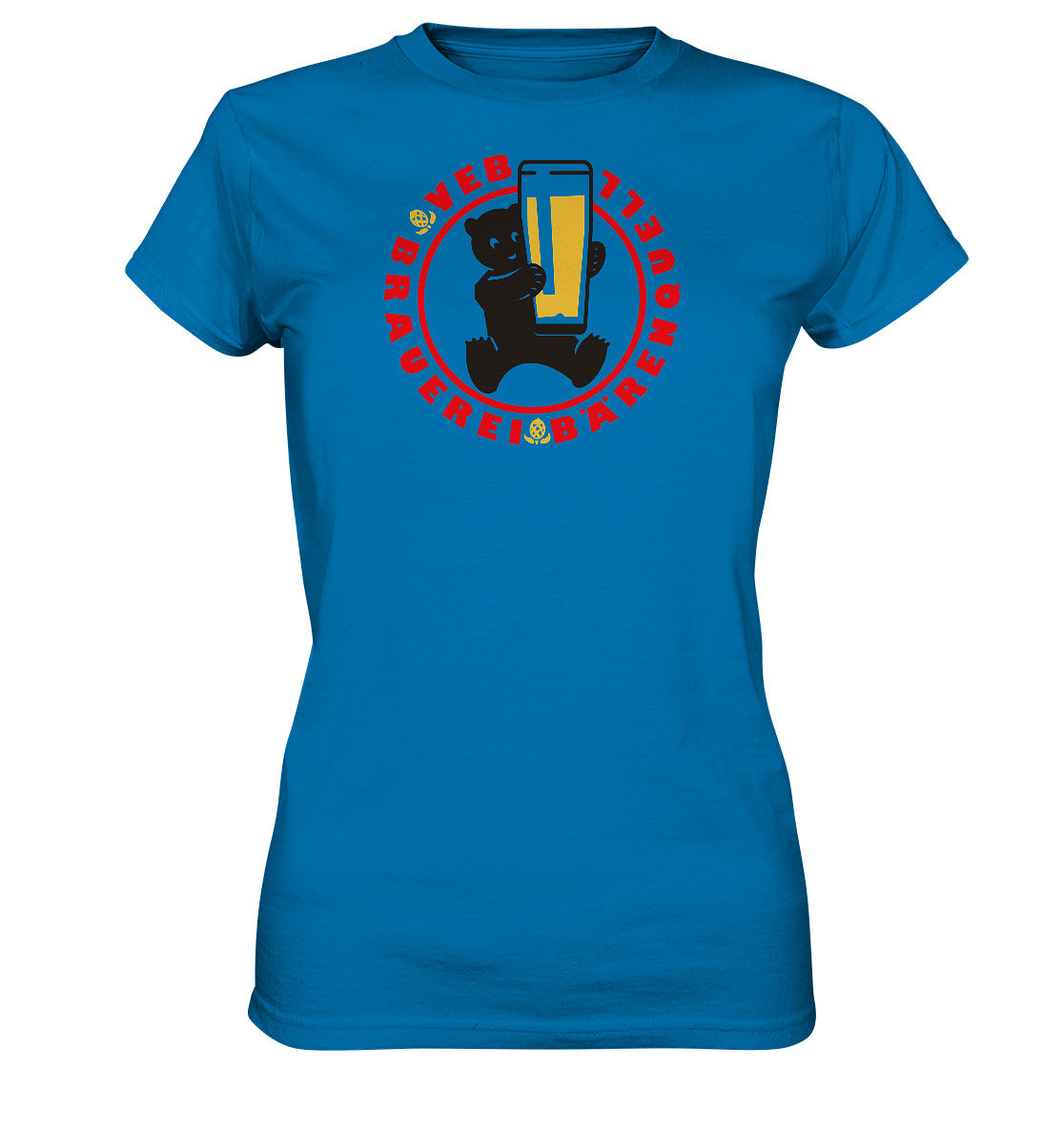 DDR Ostalgie Shirt Mädels • VEB BÄRENQUELL BERLIN BRAUEREI