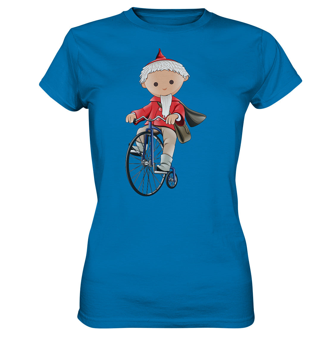 DDR Ostalgie Shirt Mädels • UNSER SANDMÄNNCHEN - AUF DEM HOCHRAD - ROT (PU-97, 1969)