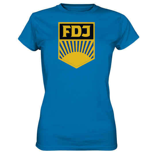 DDR Ostalgie Shirt Mädels • FDJ FREIE DEUTSCHE JUGEND
