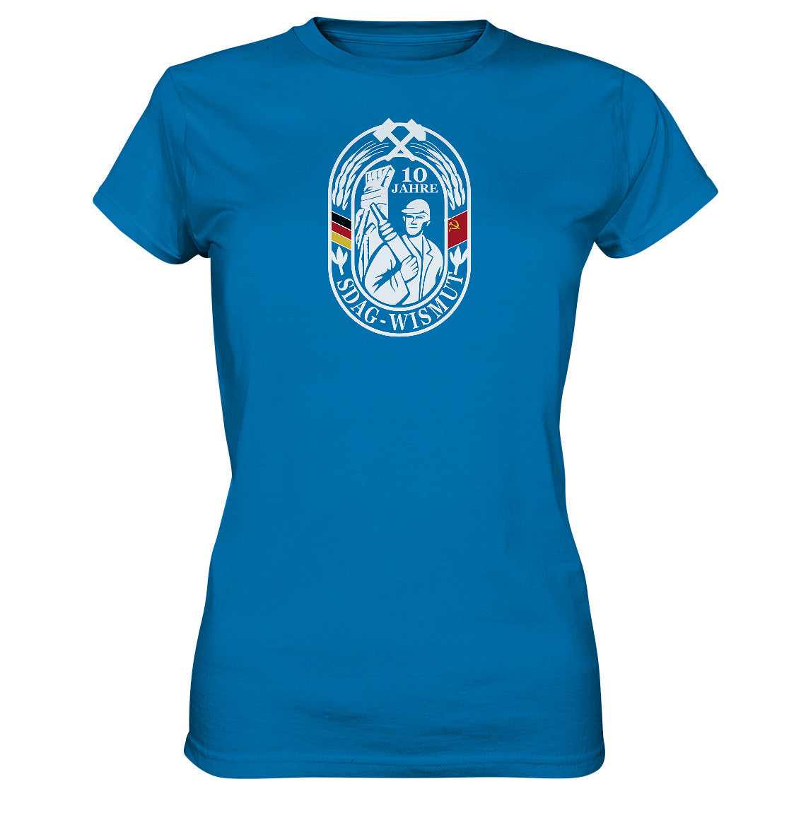 DDR Ostalgie Shirt Mädels • 10 JAHRE SDAG WISMUT