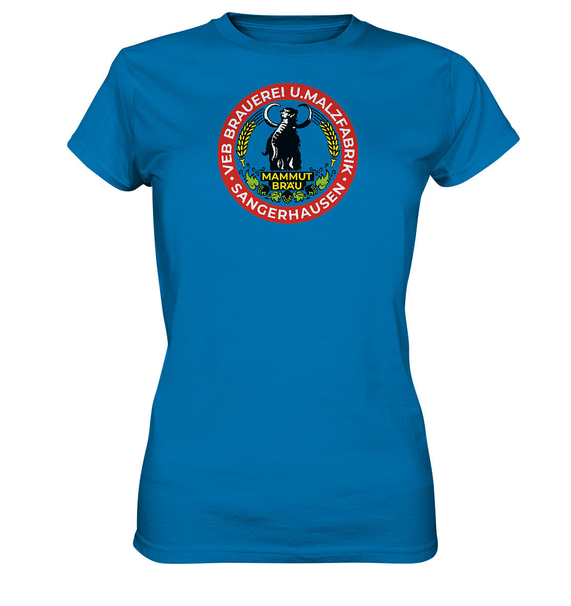 DDR Ostalgie Shirt Mädels • VEB BRAUEREI SANGERHAUSEN - MAMMUT BRÄU