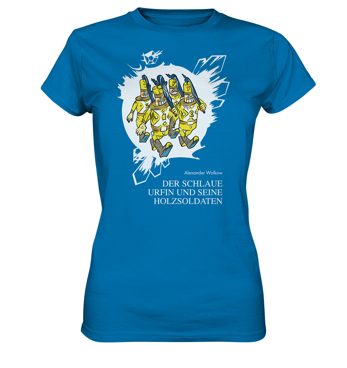 DDR Ostalgie Shirt Mädels • WOLKOW - DER SCHLAUE URFIN UND SEINE HOLZSOLDATEN