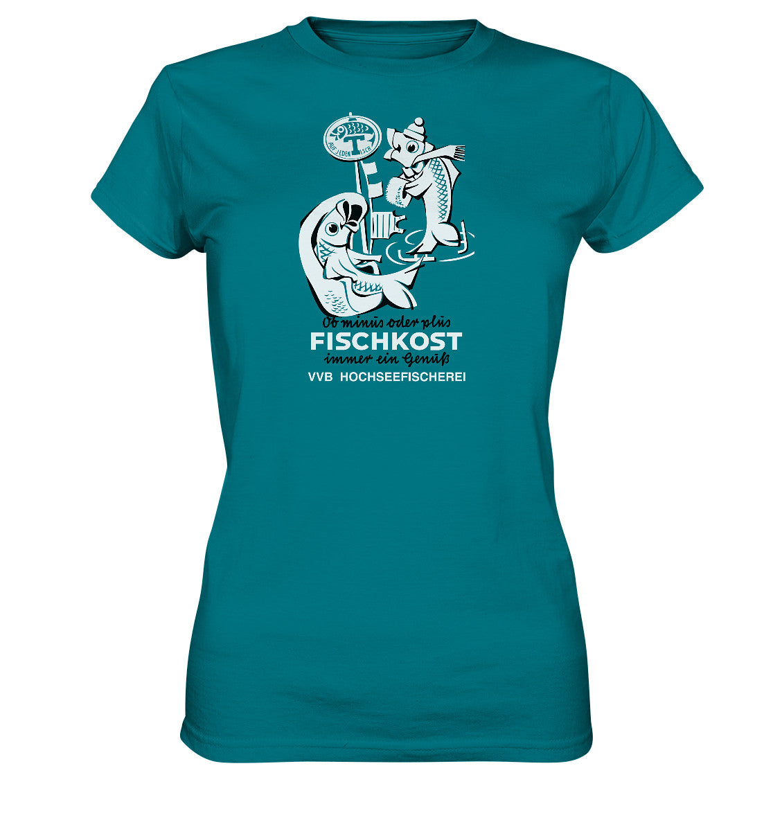DDR Ostalgie Shirt Mädels • VVB HOCHSEEFISCHEREI FISCHKOST