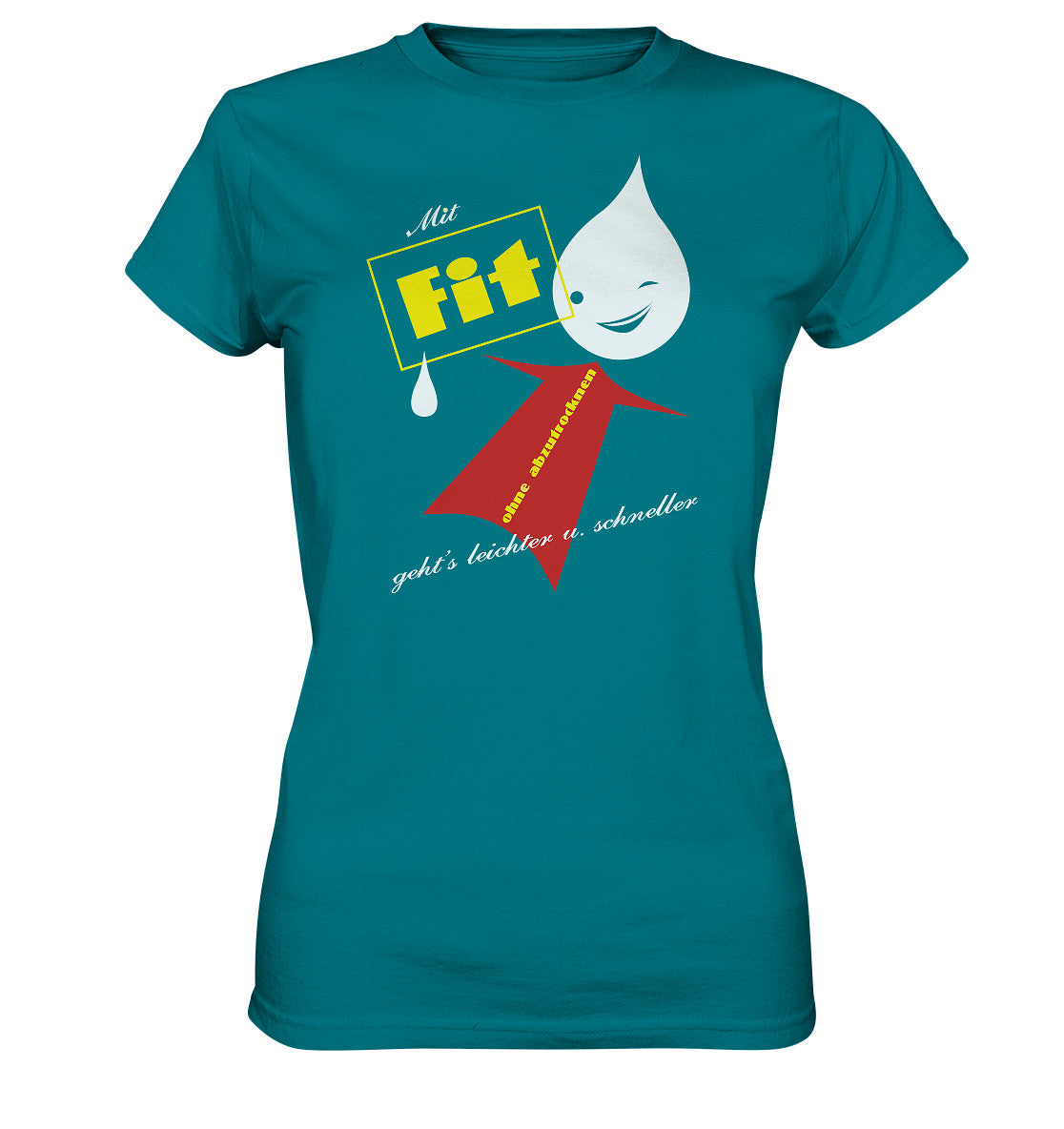 DDR Ostalgie Shirt Mädels • FIT SPÜLMITTEL - OHNE ABTROCKNEN