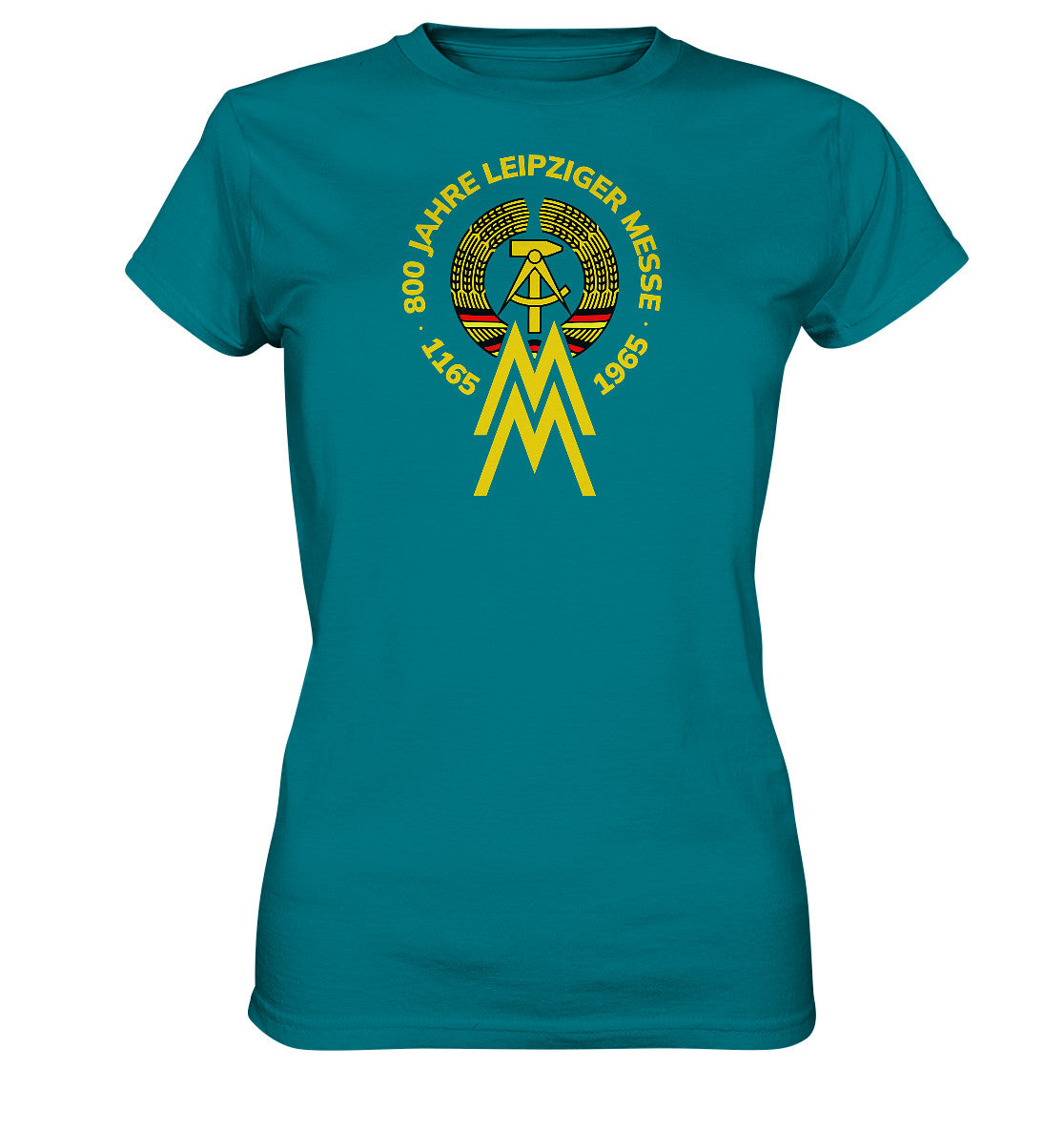 DDR Ostalgie Shirt Mädels • 800 JAHRE LEIPZIGER MESSE