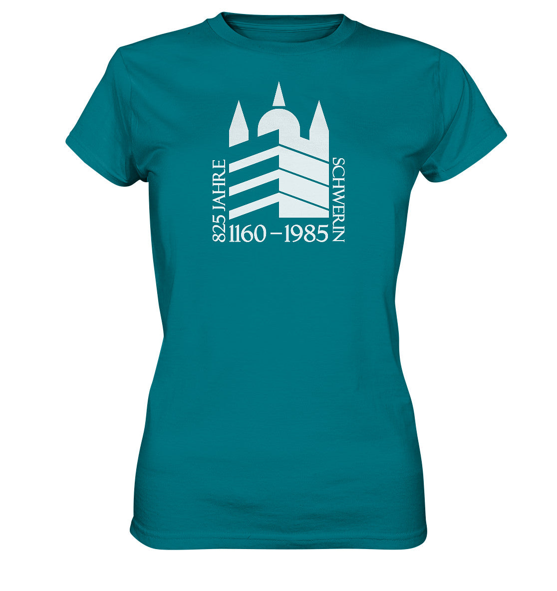 DDR Ostalgie Shirt Mädels • 825 JAHRE SCHWERIN - 1985