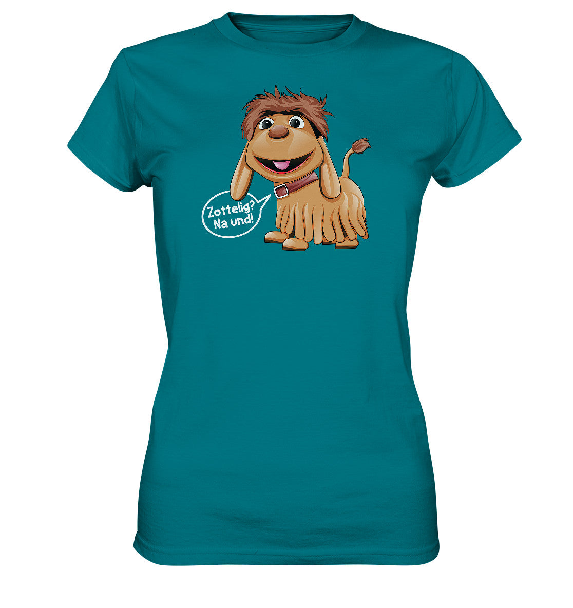 DDR Ostalgie Shirt Mädels • UNSER SANDMÄNNCHEN - MOPPI - ZOTTELIG? NA UND!