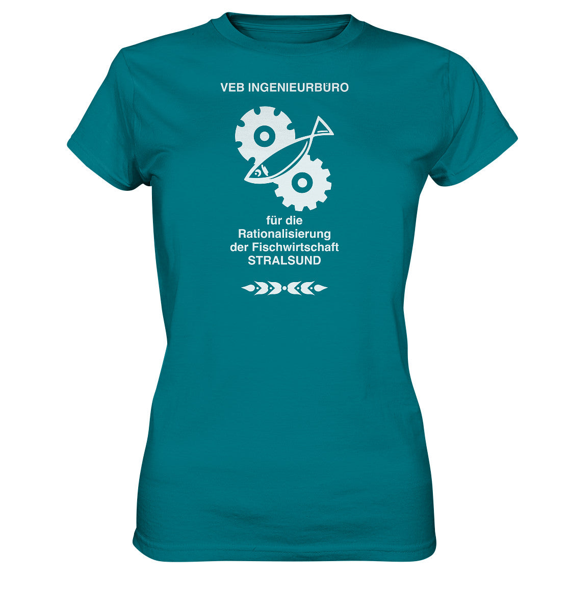 DDR Ostalgie Shirt Mädels • VEB INGENIEURBÜRO STRALSUND