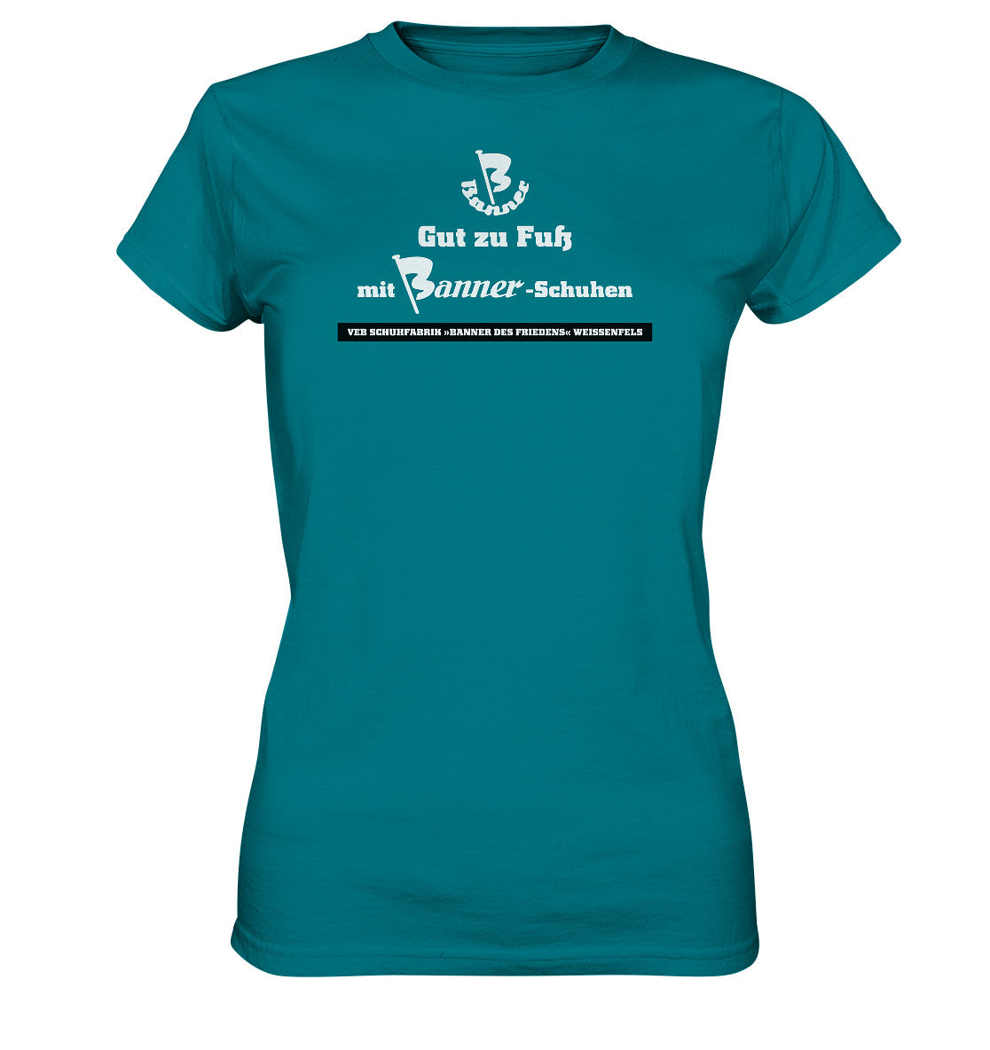 DDR Ostalgie Shirt Mädels • BANNER-SCHUHE - GUT ZU FUSS
